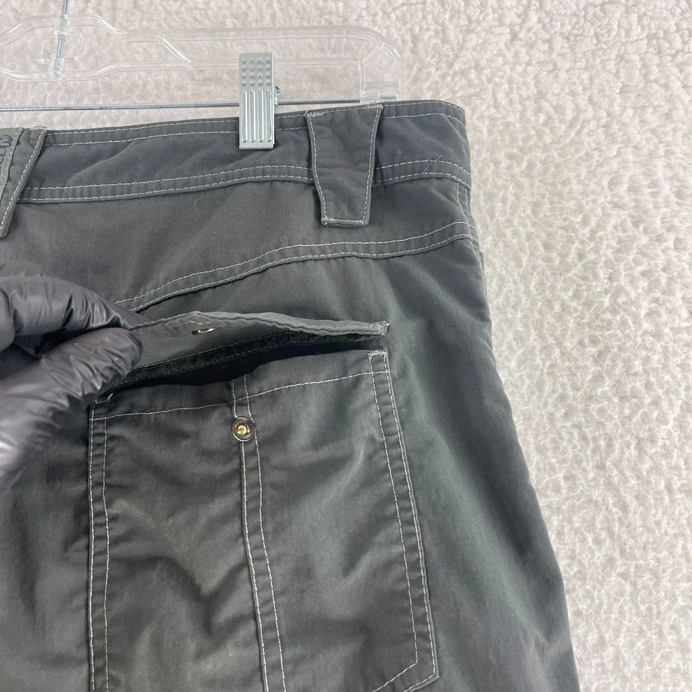 Merrell Cargo Shorts‎ Mens Size 34 Gray Opti-Wick UPF 50+ Outdoors Casual Hiking